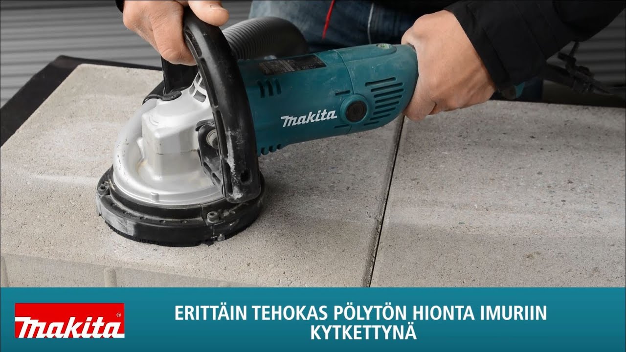 Шлифмашина по бетону Makita PC5001C  1400Вт 10000об/мин диам.125мм