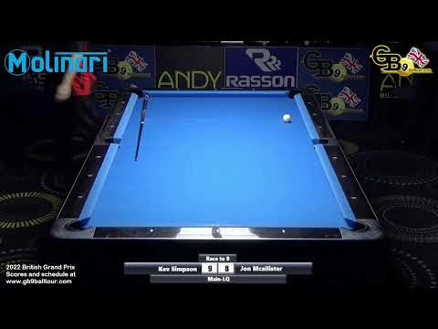 Main Event Losers Qualifier - Kev Simpson vs Jon Mcallister