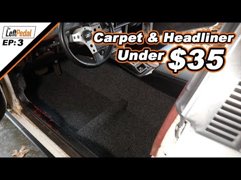 DIY Headliner and Carpet