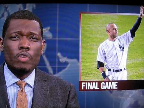 SNL 40th Season Premiere - Derek Jeter retires w/ ALL the ass!