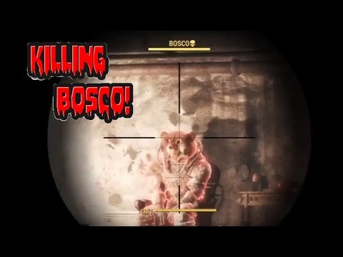 Taking out  Bosco with Stealth Field Power Armor