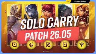 THE NEW BEST SOLO CARRY CHAMPIONS PATCH 26.05