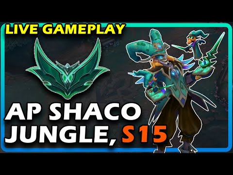 Emerald AP Shaco Jungle Education [ 1 WIN, PERFECT ]