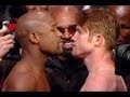 FLOYD MAYWEATHER VS CANELO ALVAREZ (FULL WEIGH IN & FACE OFF VIDEO)