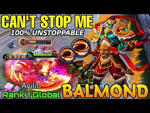 You Can't Stop Me! Balmond Perfect Play! - Top 1 Global Balmond by Avilio - Mobile Legends