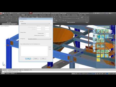 25 - Getting assembly drawings with Autodesk Advance Steel