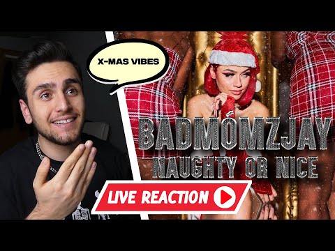DAS LINKE OHR LIEBT ES😍 badmómzjay - Naughty or Nice (prod. by Jumpa) 🔴 LIVE Reaction