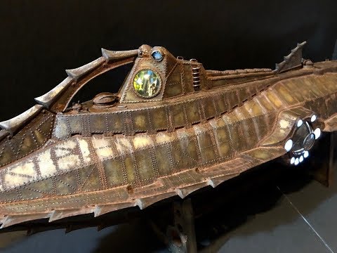 1/77 Disney 20K Leagues Resin Nautilus Part 2: Paint and Completion