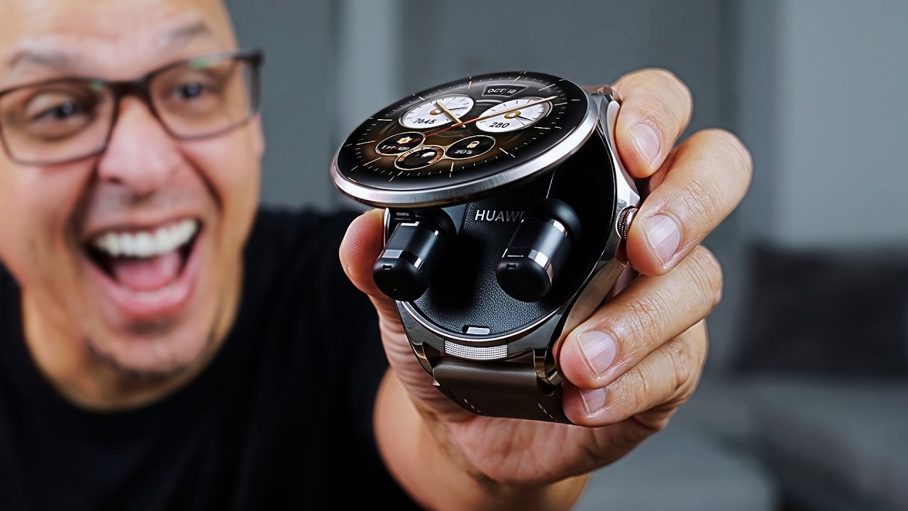 Peguei! MELHOR QUE APPLEWATCH! Nenhum outro smartwatch faz isso! Huawei Watch Buds 2