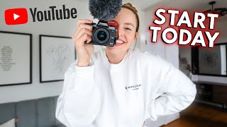 If I Were Starting A YouTube Channel Today // 15 things I wish I would have known getting started