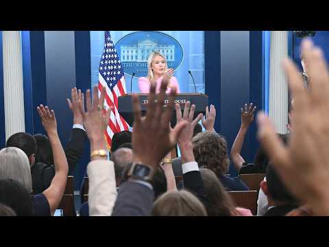 LIVE: White House holds press briefing | NBC News