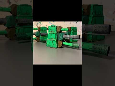 Current progress kv-44 #kv44 #gerand #cardboard #cardboardtanks #tank