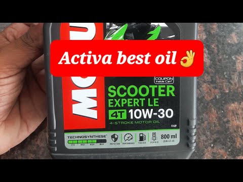 Motul scooter expert le 10w30 price//TECHNOSYNTHESE oil//Activa best oil👌