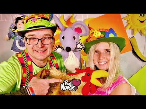Pavel Novák DĚTEM /díl 07/ - Eliščina rozcvička, vyrábíme papírovou čepici, tancujeme twist, pohádka