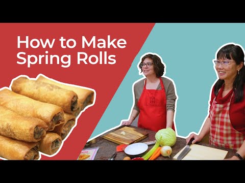 How to Make Spring Rolls - A Chinese New Year Recipe from Heifer International