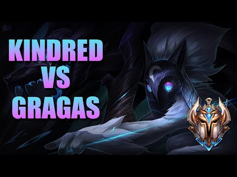 Kindred Jungle vs Gragas - KR Challenger Match Summary Patch 9.19