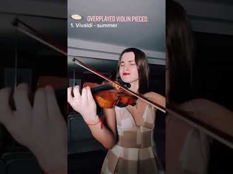 Overplayed violin pieces #shorts