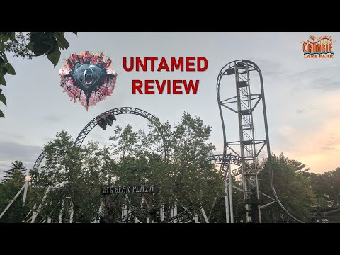 Video review of Untamed by Canobie Coaster