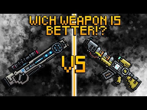 Pixel Gun 3D - Ultra Beam VS Gauss Cannon
