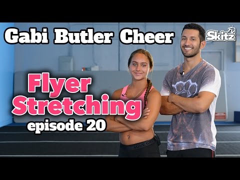 Flyer Stretching | Episode 20 | Gabi Butler Cheer