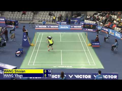 SF - WS - Wang Yihan vs Wang Shixian - 2014 Korea Badminton Open