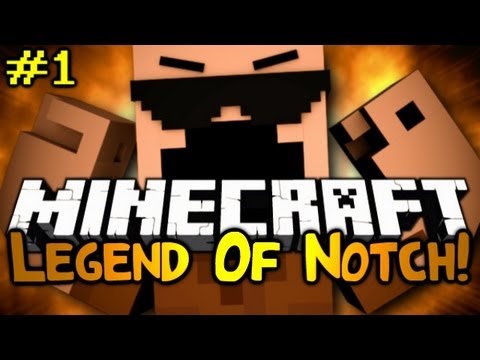 Minecraft: "THE ADVENTURE BEGINS!" | Episode 1 (The Legend Of Notch)