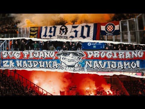 Torcida Split / NK Osijek - HNK Hajduk 1:1 (21.kolo SS HNL)