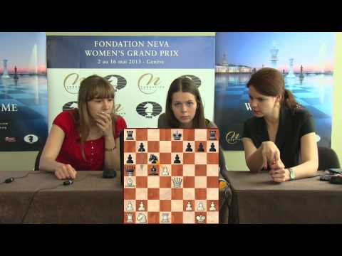 Press Conference Round 8: Tatiana Kosintseva (RUS) - Olga Girya (RUS)