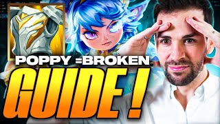 GUIDE: POPPY UN DES MEILLEURS CHAMPION POUR PROTÉGER SON CARRY !