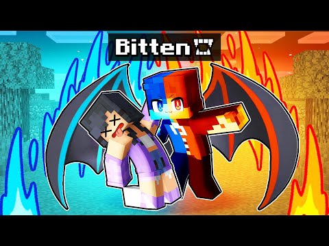 Aphmau BITTEN by Elemental Vampire in Minecraft Parody