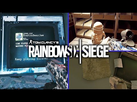 Rainbow Six Siege - 50 Easter Eggs, Secrets & References (2019 Burnt Horizon Update)