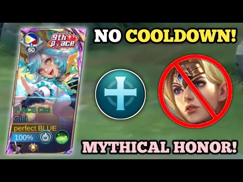 CICI NO COOLDOWN EMBLEM VS. FREYA! (100% broken!💀) CICI BEST BUILD -MLBB