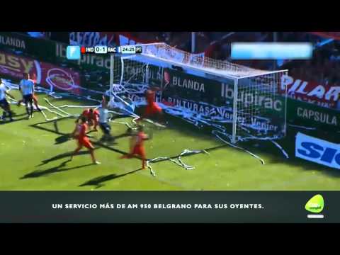 Gol de Sebastián Penco - Independiente vs. Racing Club (1-1)