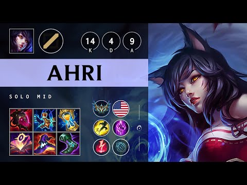 Ahri Mid vs Ezreal: Unstoppable - NA Challenger Patch 14.16