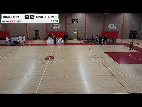 UBall u19-1 vs Apollo u19-1 - 25/01/2026
