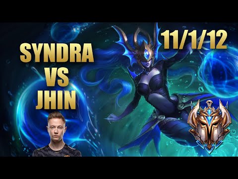 Fnatic Rekkles Syndra Adc Vs Jhin  - KR Challenger Patch 9.20