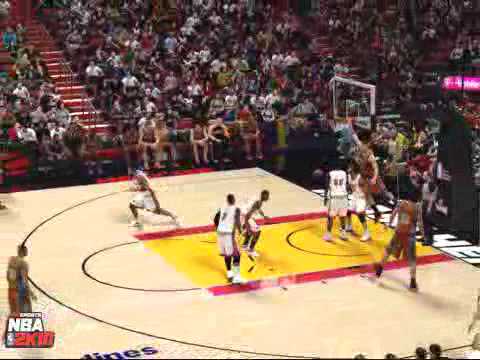 NBA 2K10 - Louis Amundson unleashes his inner beast