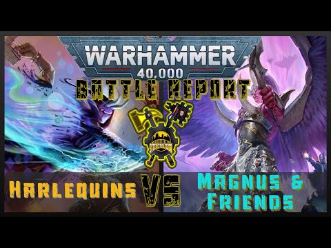 Warhammer 40k GT REMATCH - Mate (Harlequins) vs TJ (Chaos)