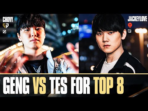 WHO WILL ADVANCE? - GENG VS TES - WORLDS 2025
