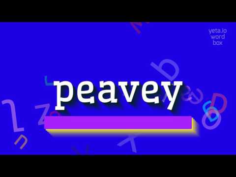 How to say "peavey"! (High Quality Voices)