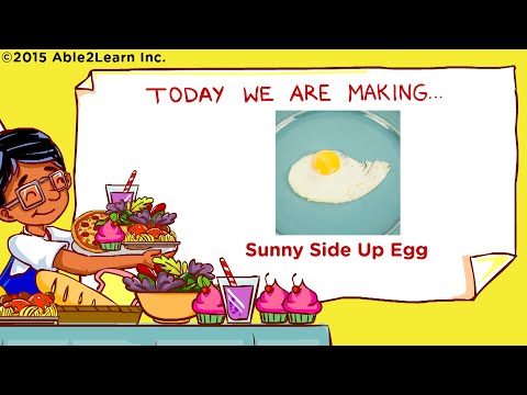 Let's Cook! Life Skills - Kids with Autism - Sunny Side Up Egg (Level 3)