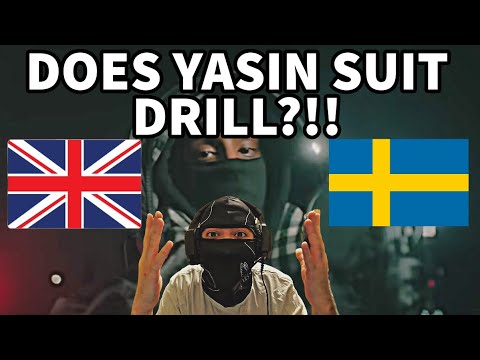 YASIN FIRST TIME ON DRILL!! UK REACTION 🇬🇧 🇸🇪 Yasin - Stockholm, Sweden | SWEDISH DRILL