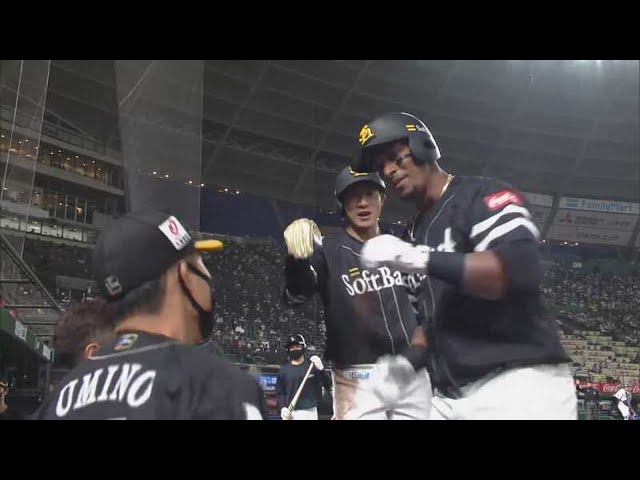 【3回表】ホークス・グラシアルが2試合連続のホームランを放つ!! 2021/4/17 L-H