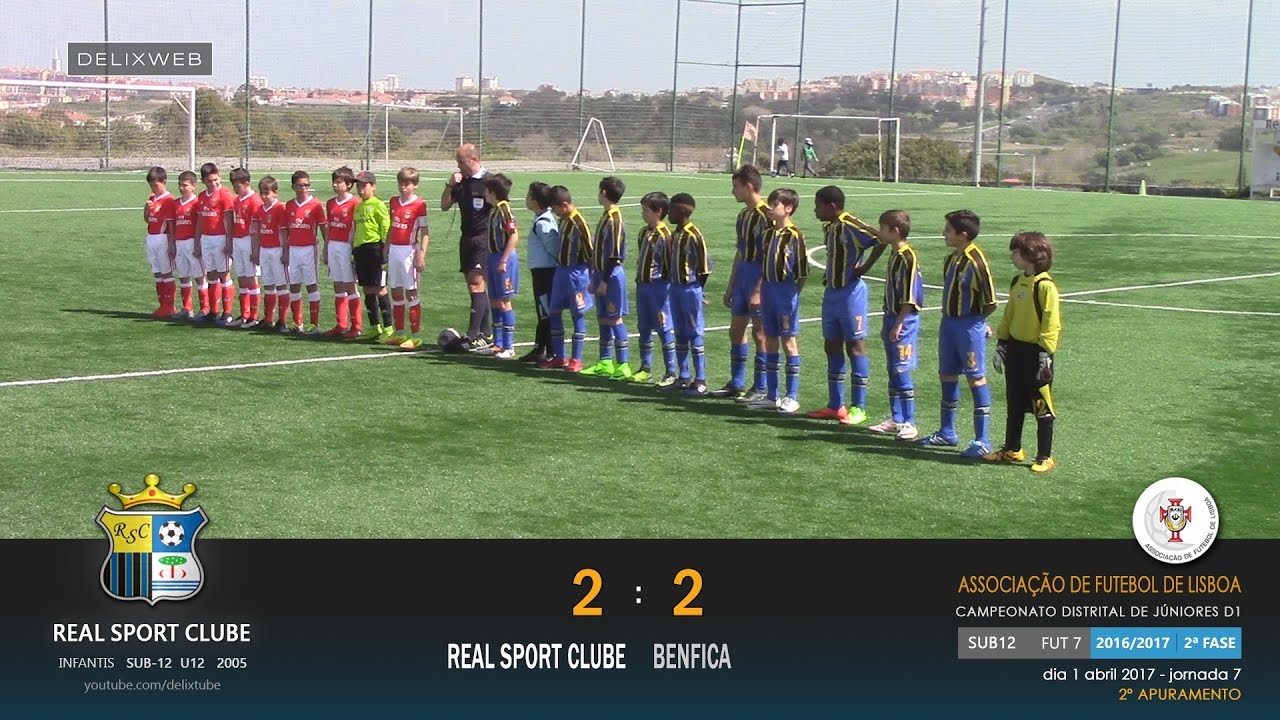 Real Sport Clube (2-2) Benfica (SUB12)