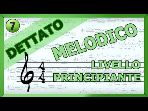 [CORSO DI EAR TRAINING] A07 - Dettato melodico in DO 4 battute 4 quarti (livello principiante)