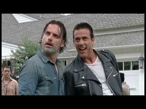 The Walking Dead S7E8 - Rick and Negan