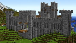 Planning a NORMAN CASTLE BUILD In My Minecraft Forever World!