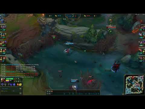 Shaco Highlight: Shaco Support Solo Kills Zed by Dragon Pit