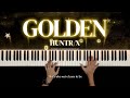 Golden KPop Demon Hunters OST HUNTR X Piano Cover With PIANO SHEET