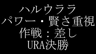 【ウマ娘】ハルウララURA決勝